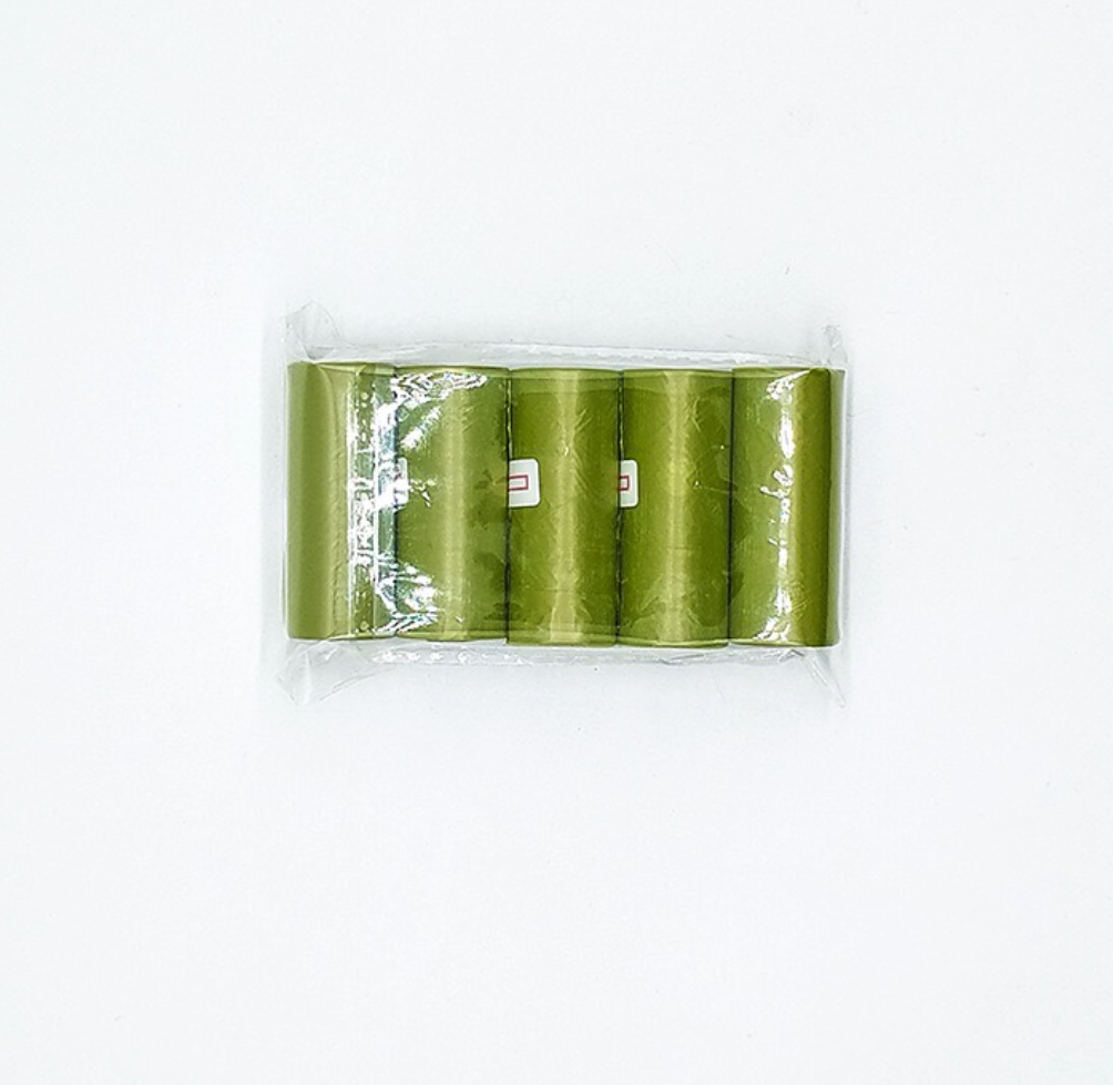 Bolsas para excrementos biodegradables perfumadas