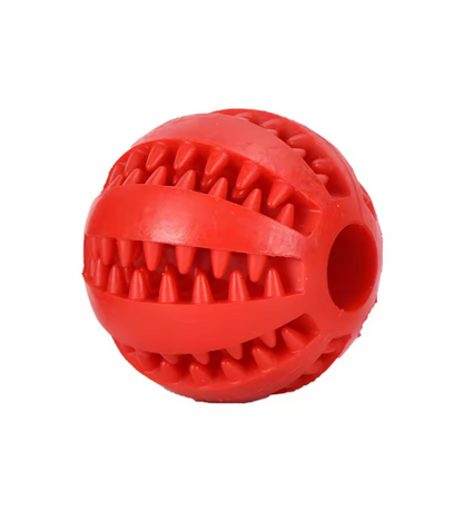 Bola interactiva de silicona para perros