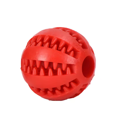 Bola interactiva de silicona para perros