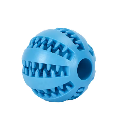 Bola interactiva de silicona para perros