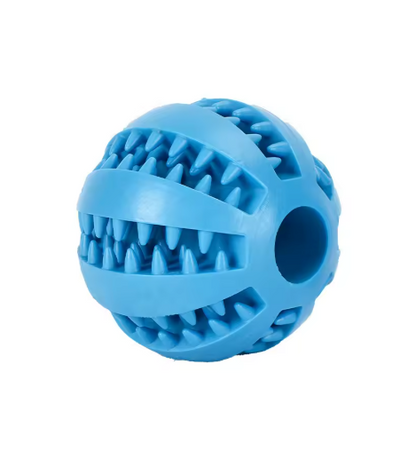 Bola interactiva de silicona para perros
