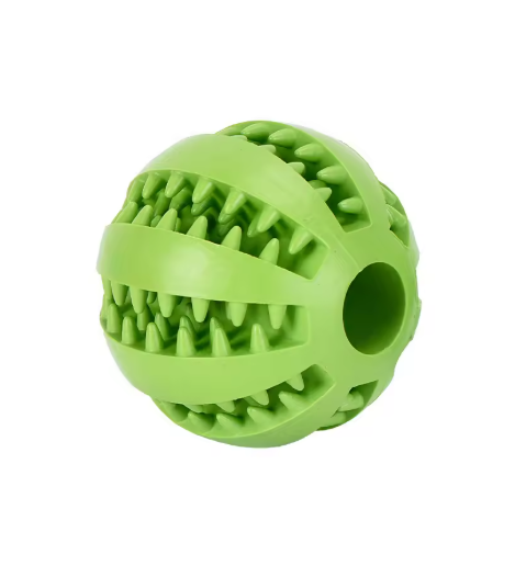Bola interactiva de silicona para perros