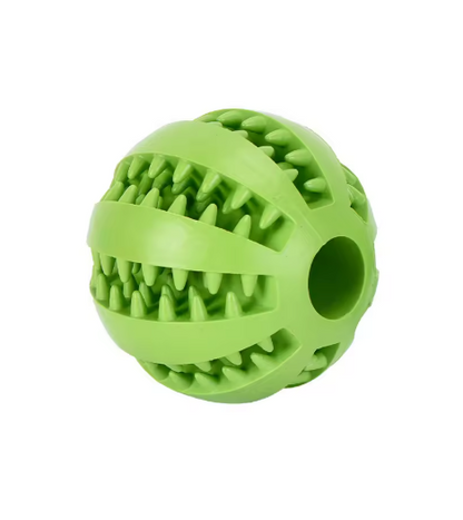 Bola interactiva de silicona para perros
